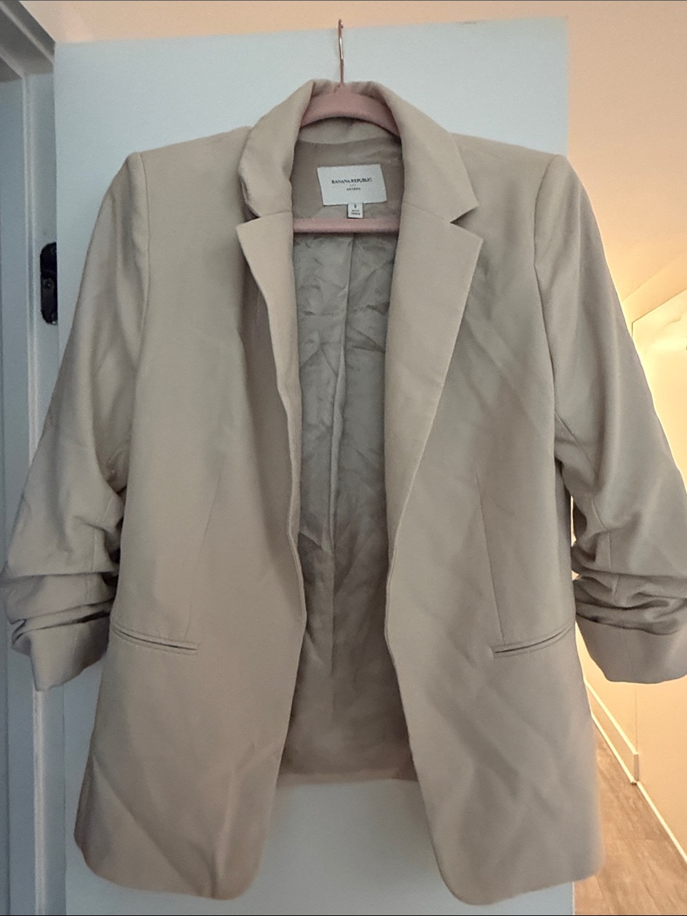 Banana Republic Beige Women's Blazer and pants
